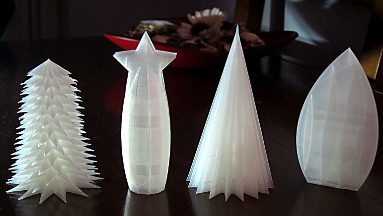 Christmas Tree Transparent PLA