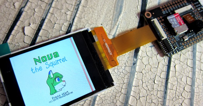 MicroPython NES Emulator Nova Squirrel
