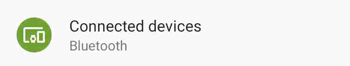 Android Bluetooth Settings Link