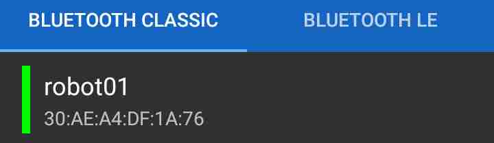 Choose Bluetooth Device