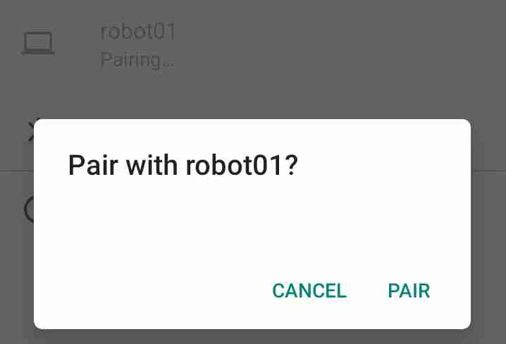 Pair Confirm