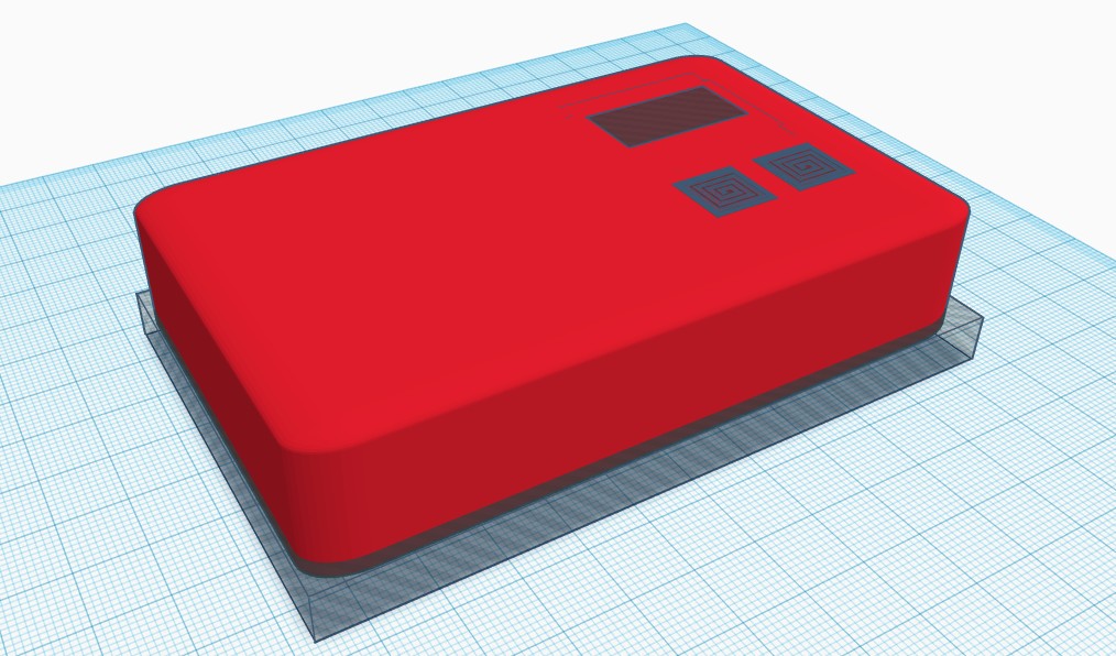 TinkerCad Camera Rear