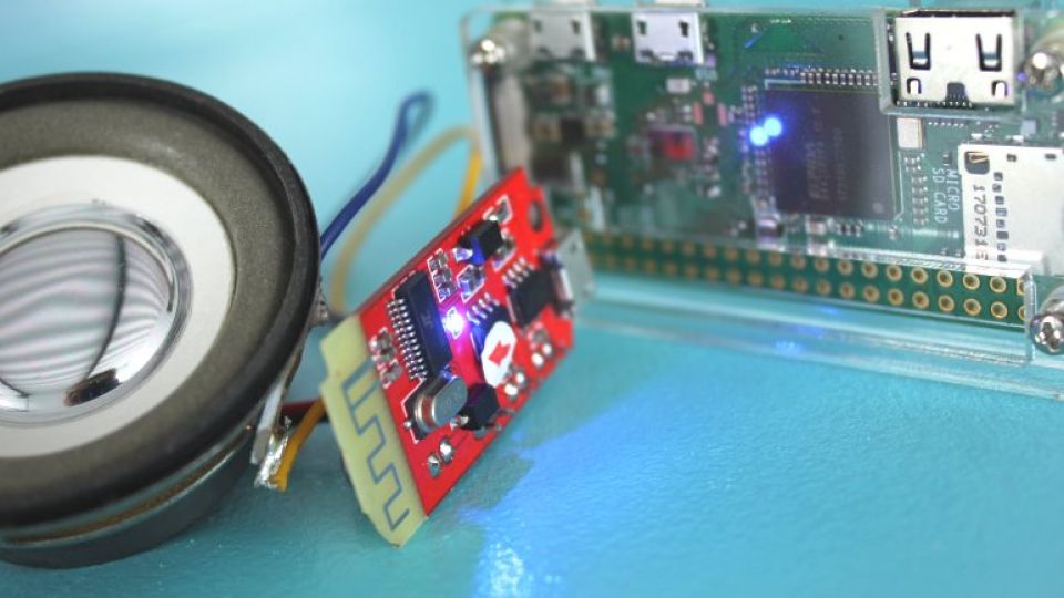 Pi Zero W Bluetooth Speaker